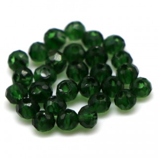 Бусины рондели 2мм, зеленый с переливом